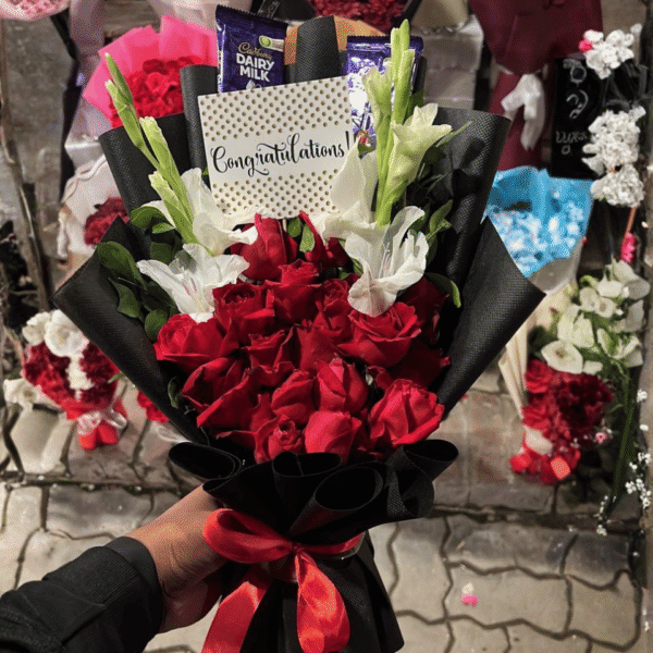 Grand Passion Bouquet (Red Roses)